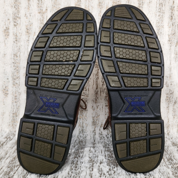 Wolverine "Raider" 6" Work Boot Carbon Toe Brown Leather W02419 | Men's Size 13 - Picture 11 of 15